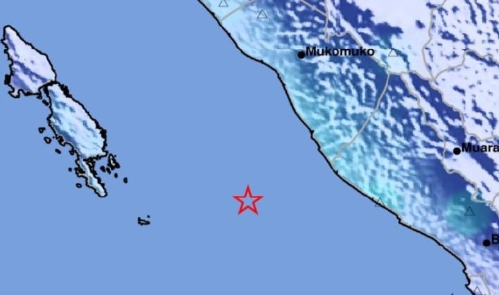 Gempa M4,9 di Bengkulu, BMKG Pastikan Tidak Ada Tsunami