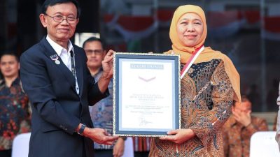 Jawa Timur Pecahkan Rekor MURI dengan Tanam Indigofera Serentak, Gubernur Khofifah: Pakan Ternak Murah dan Berkualitas