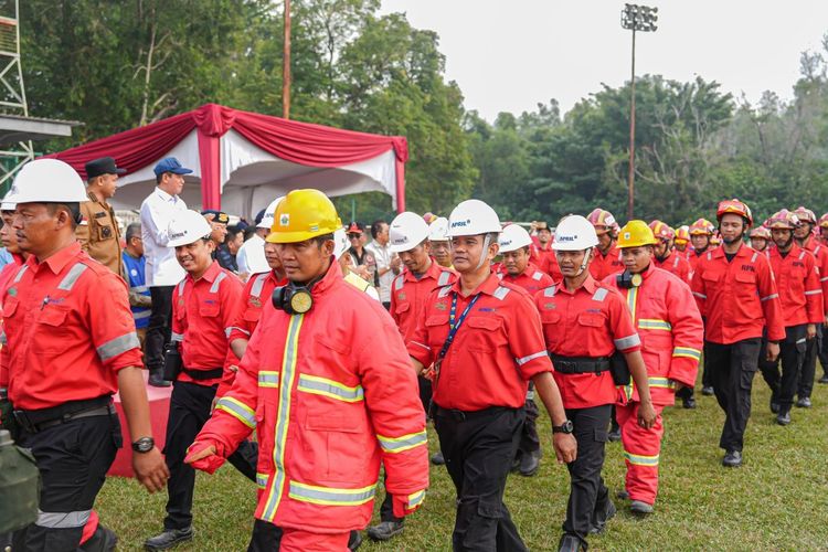 Api Kembali Muncul, Tim Karhutla Diberangkatkan untuk Padamkan dan Bebas Asap