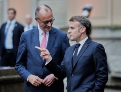 UK, France, Germany urge Israel on Gaza aid as Macron backs Palestinian state UK, France, Germany urge Israel on Gaza aid as Macron backs Palestinian state