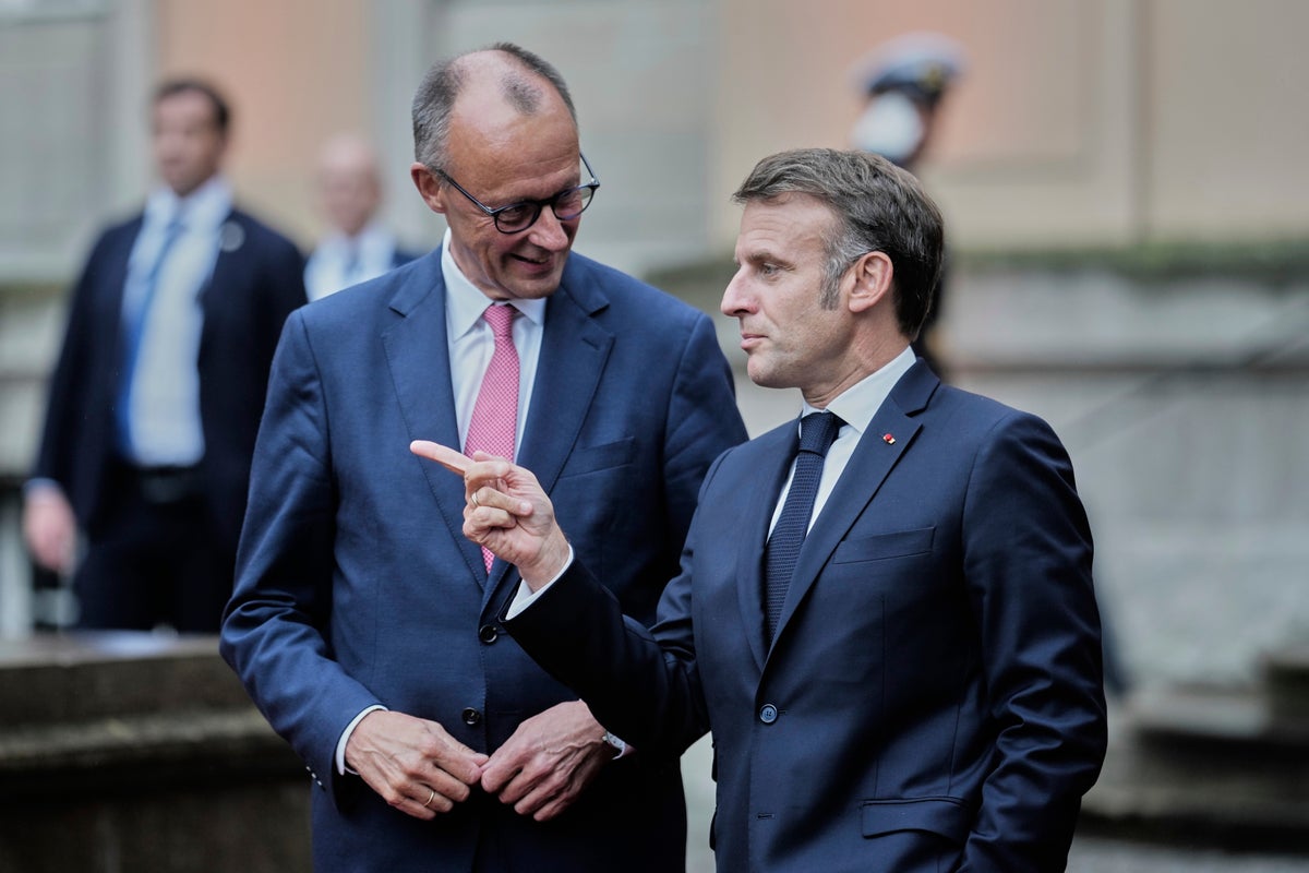 UK, France, Germany urge Israel on Gaza aid as Macron backs Palestinian state