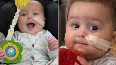 Doctors dismissed newborn’s grunts as normal – now she needs a heart, parents claim