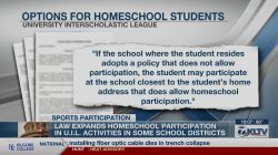 East Texas Schools Skip UIL Homeschool Programs