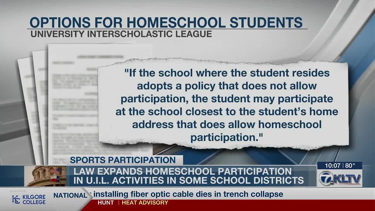 East Texas Schools Skip UIL Homeschool Programs