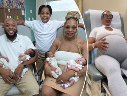 Couple Stunned to Discover They Naturally Had Quadruplets: ‘I Never Expected Four!’ Couple Stunned to Discover They Naturally Had Quadruplets: ‘I Never Expected Four!’