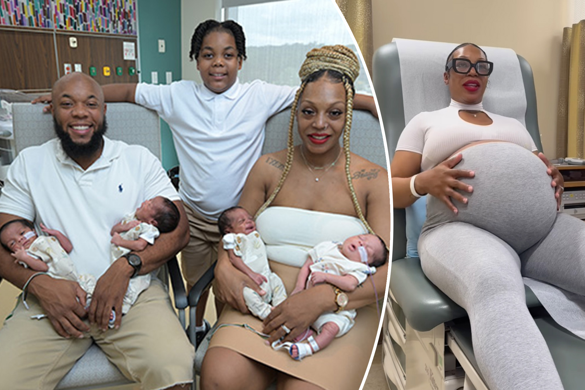 Couple Stunned to Discover They Naturally Had Quadruplets: ‘I Never Expected Four!’