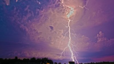 Tents Toppled by Storms at Celina Lake Festival