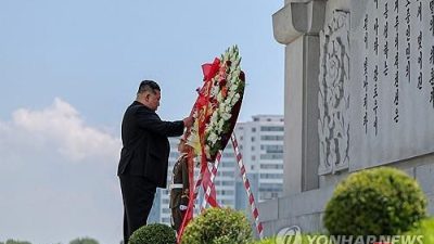 Kim Promises to Remember Chinese Soldiers on Armistice Day