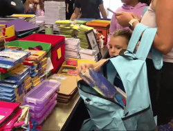 Operation Homefront Gives 400 Backpacks to Jacksonville’s Military Kids