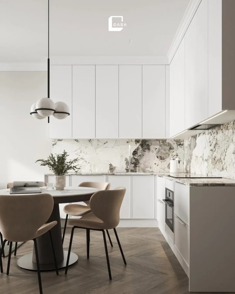 6 Ide Desain Dapur Putih, Nikmati Masak di Rumah!
