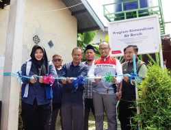 PT PDSI dan Dompet Dhuafa Riau Buka Sumur Air Bersih