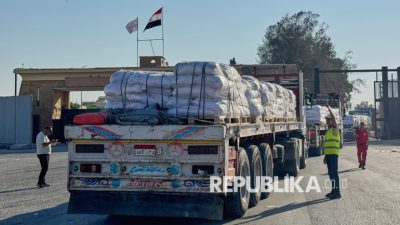 Israel Hanya Izinkan Bantuan Terbatas ke Gaza, ‘Ini Seperti Sandiwara’