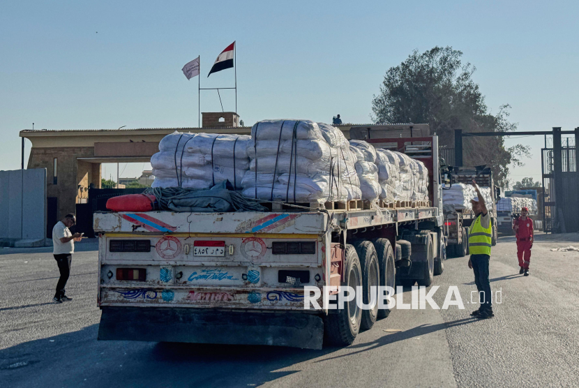 Israel Hanya Izinkan Bantuan Terbatas ke Gaza, ‘Ini Seperti Sandiwara’