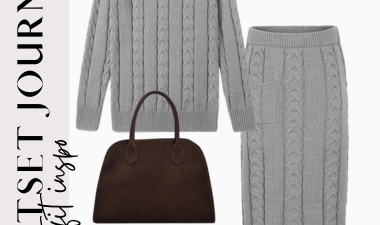 Chunky Knit Sweater Set Styling Tips