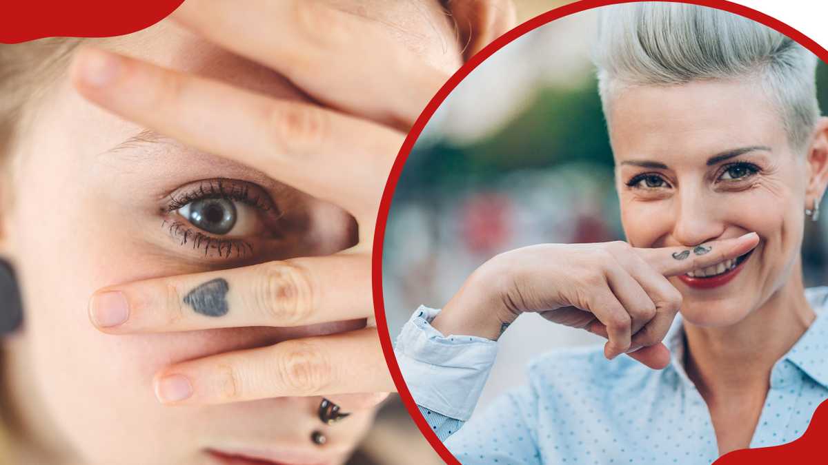 40+ Adorable Girly Finger Tattoos: Bold and Simple