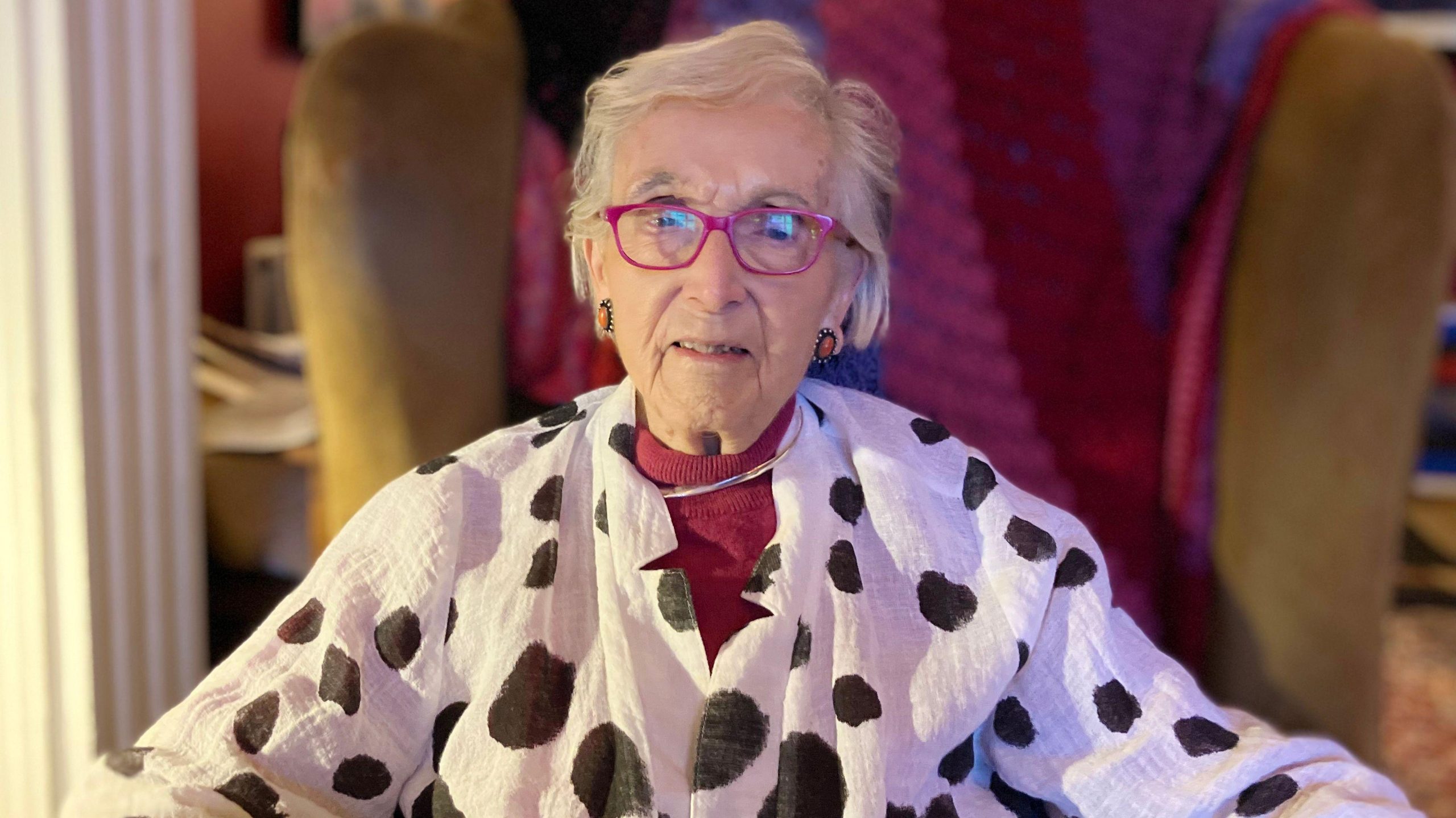 Vibrant Life of a 100-Year-Old Artist Without a Paintbrush