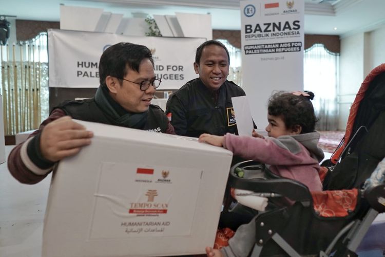 Anak-Anak Pengungsi Gaza Terluka, Ketua Baznas Ungkap Mata Rusak Akibat Bom