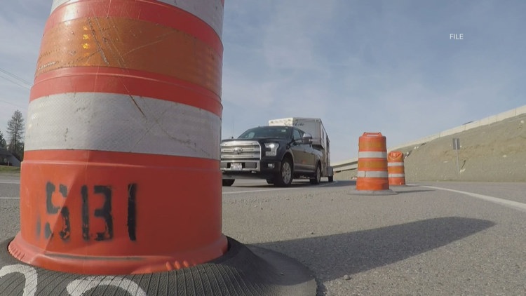 Travel Delays on US-95 in Coeur d’Alene This Sunday Due to Road Striping