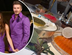 David Beckham Splurges on £510 Champagne for Caviar Breakfast to Celebrate 25th Anniversary with Victoria