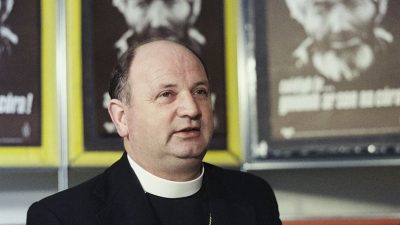 Church removes Bishop Eamonn Casey’s remains from cathedral crypt