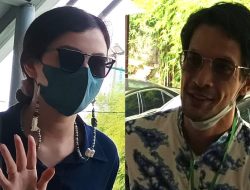 Interaksi Edward Akbar dan Kimberly Ryder di Polres Interaksi Edward Akbar dan Kimberly Ryder di Polres