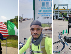 **From Nigeria to New York: Meet the Bicycle Rider Defying All Odds** **From Nigeria to New York: Meet the Bicycle Rider Defying All Odds**