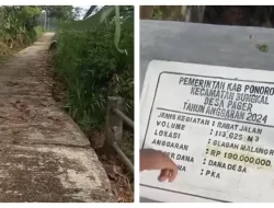 Bocah Ulas Jalan Rusak Rp190 Juta, Bupati Ponorogo Tindak Camat