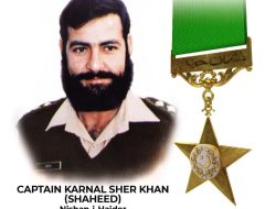 PM Honors Shaheed Capt. Karnal Sher Khan