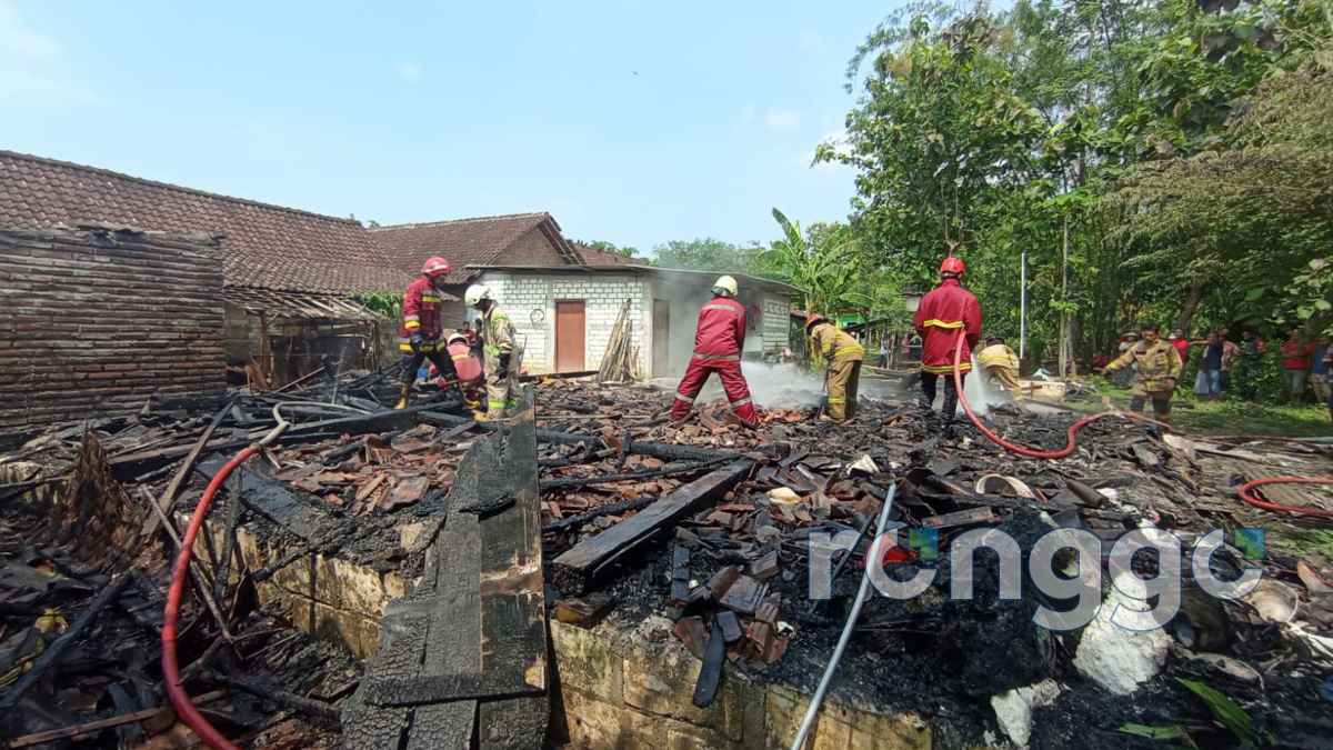 Kebakaran Rumah Lansia di Bojonegoro, Diduga Dilakukan Anaknya