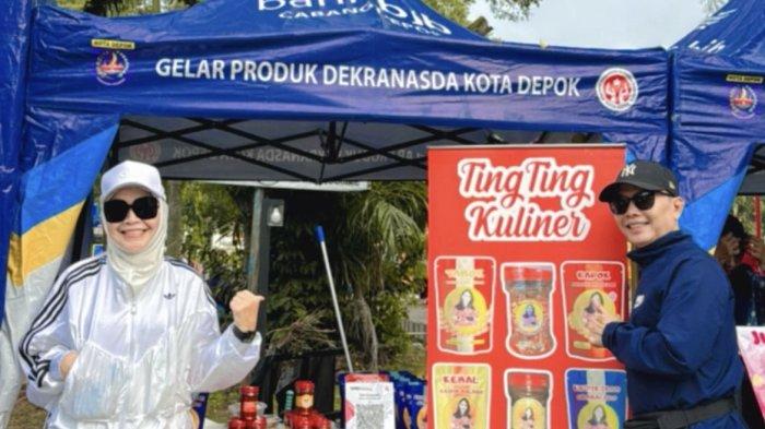 Bisnis Kuliner Ayu Ting Ting Terbongkar Saat Bazar di Depok, Ayah Rojak Sampai Terkejut!