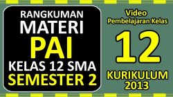 Kunci Jawaban PAI Kelas 12 Bab 5 Halaman 162: Penilaian Pengetahuan Bagian B