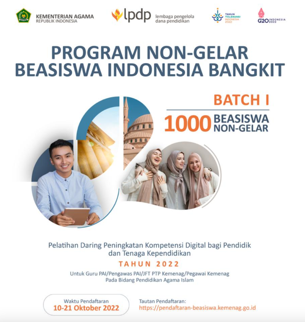 Kementerian Agama Beri Beasiswa Online untuk Guru 2025
