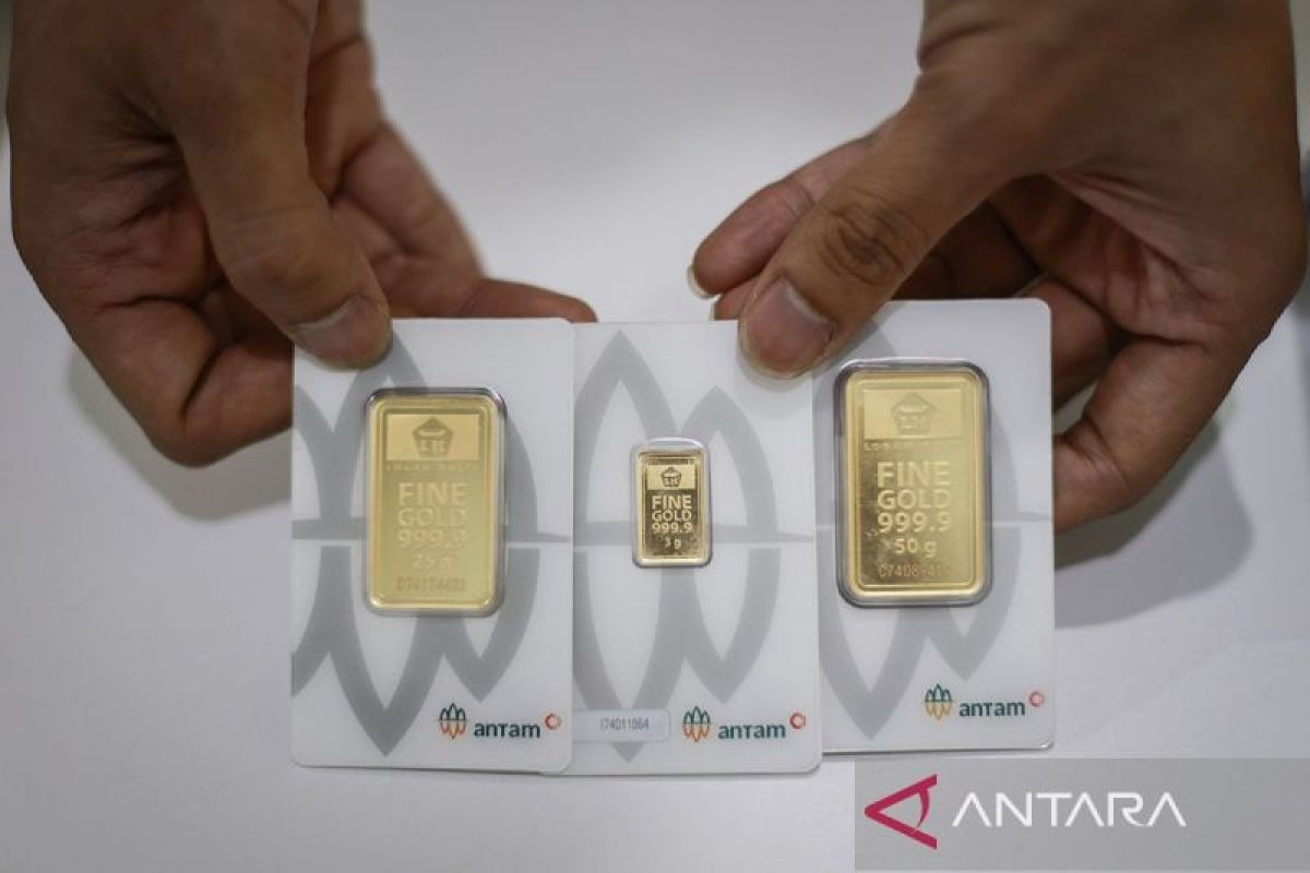 Harga Emas Antam Sulsel Turun Jadi Rp 1.919.000 Per Gram Hari Ini