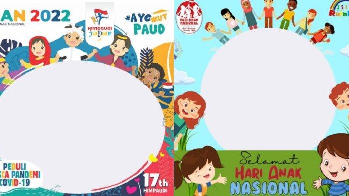 50 Twibbon Hari Anak Nasional 2025, Mudah Dibuat dan Diunggah di Sosial Media
