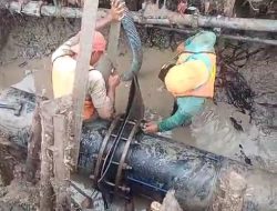 Sigap Tangani Kebocoran, PAM Bandarmasih Turunkan Tim Perbaikan di Duta Mall