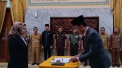 Pelantikan Zaldi Dhuhana Sebagai Sekda Kabupaten Serang, Bupati Rachmatuzakiyah Jamin Ini