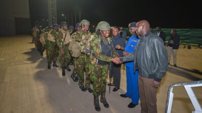 Murkomen: Helmets Are Police Uniform Essential
