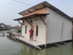 Senyum Bahagia Warga Timbulsloko, Kabupaten Demak Usai Rumah Apung Dibangun