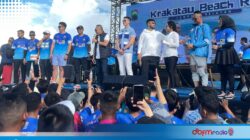 Menteri Pangan dan Gubernur Lampung Lepas Peserta Krakatau Beach Run 2025