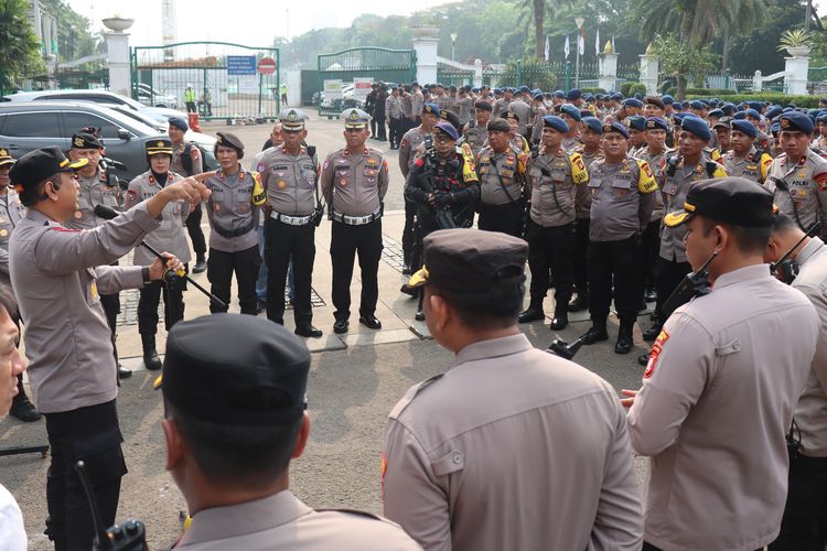 8.600 Personel Dikerahkan Amankan Perayaan HUT RI ke-80 di Jakarta