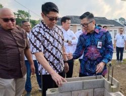 SMGR dan Asatu Realty Bangun 500 Rumah Bata Interlock di Cianjur