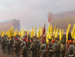 Ratusan Personel TNI Siaga untuk Upacara Militer Kehormatan Ratusan Personel TNI Siaga untuk Upacara Militer Kehormatan
