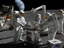 Trump Minta NASA Bangun Reaktor Nuklir di Bulan Segera