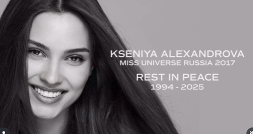 Kronologi Kematian Miss Rusia 2017 yang Mencengangkan