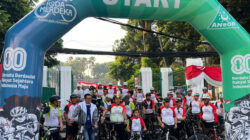 Rayakan HUT RI, GP Ansor Bersepeda 80 Km ke Rengasdengklok