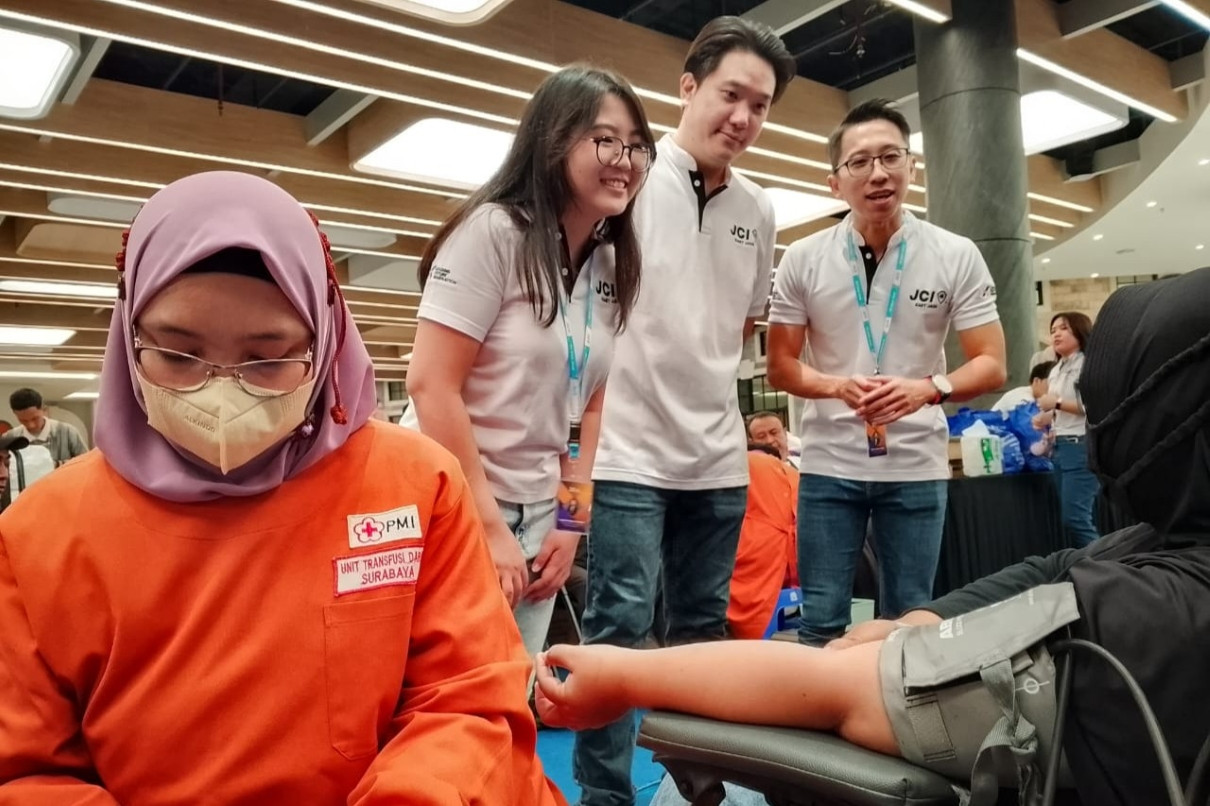 Semangat Kemerdekaan, JCI East Java Gelar Donor Darah untuk 1.000 Orang