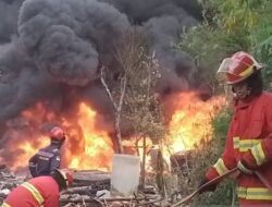 Kebakaran Minyak Ilegal di Blora Sulit Dipadamkan, Pertamina Turun Tangan