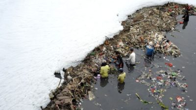 Kondisi Pencemaran Limbah di 5 Sungai Jakarta