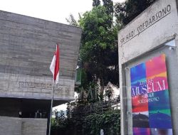 Museum Srihadi Soedarsono, 4 Lantai Tanpa Tiang Karya Andra Matin