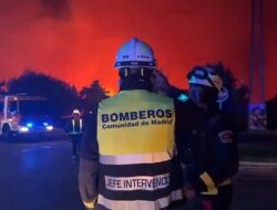 Wildfire Contained Near Madrid Suburb